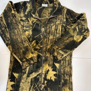 Columbia Kids Woodland Camo Fleece Jacket